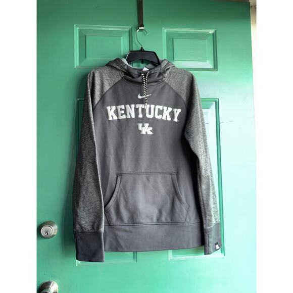 Nike thermafit XL Kentucky hoodie UK Wildcats gray *see measurements* - Picture 2 of 9